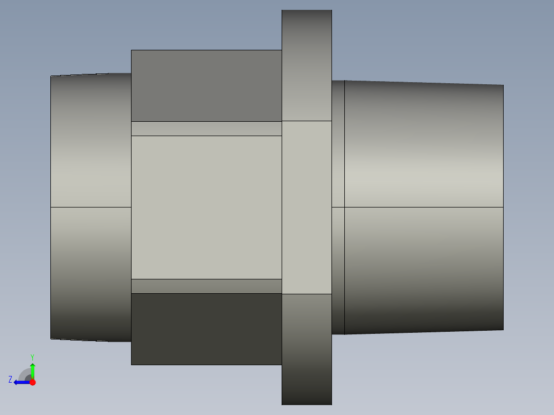 基恩士SJ-MS1_kc图纸模型右视图