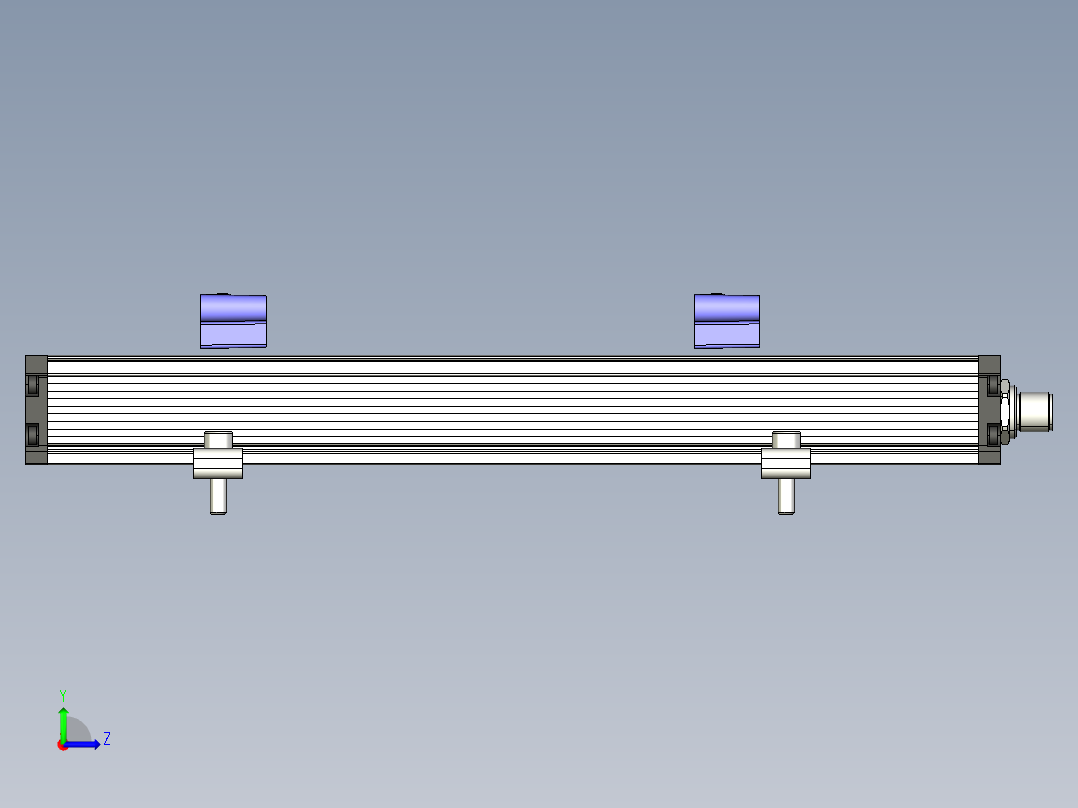 NOVOTECHNIK直线位移传感器TP1左视图