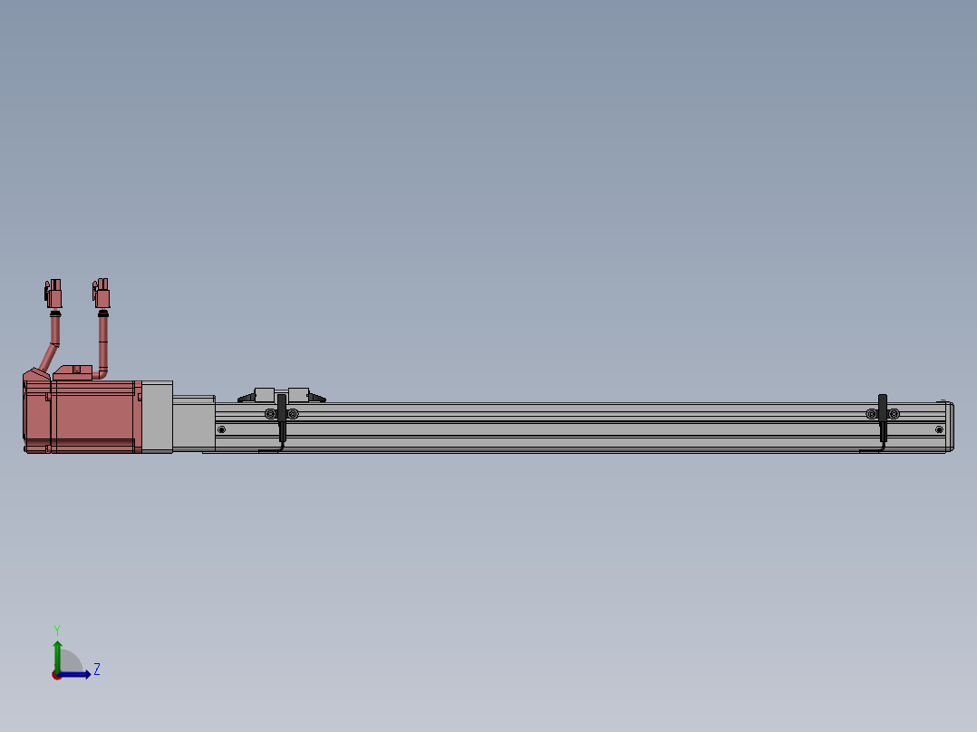 精密模组MY50-T10-500L-BC-P20B-C4-C左视图