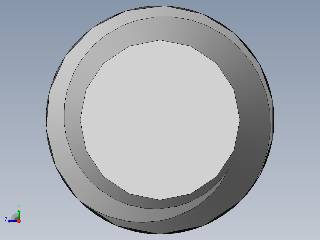 DIN 913-ISO 4026 固定螺钉-M2 L=10.SLDPRT右视图