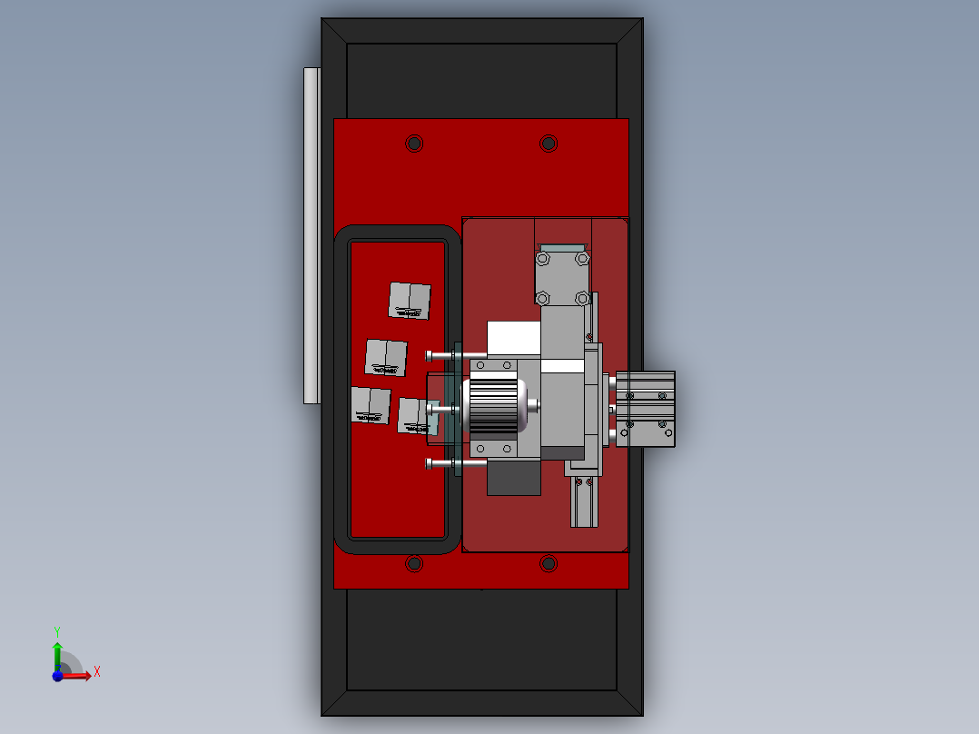 精密电子切割机sw17前视图