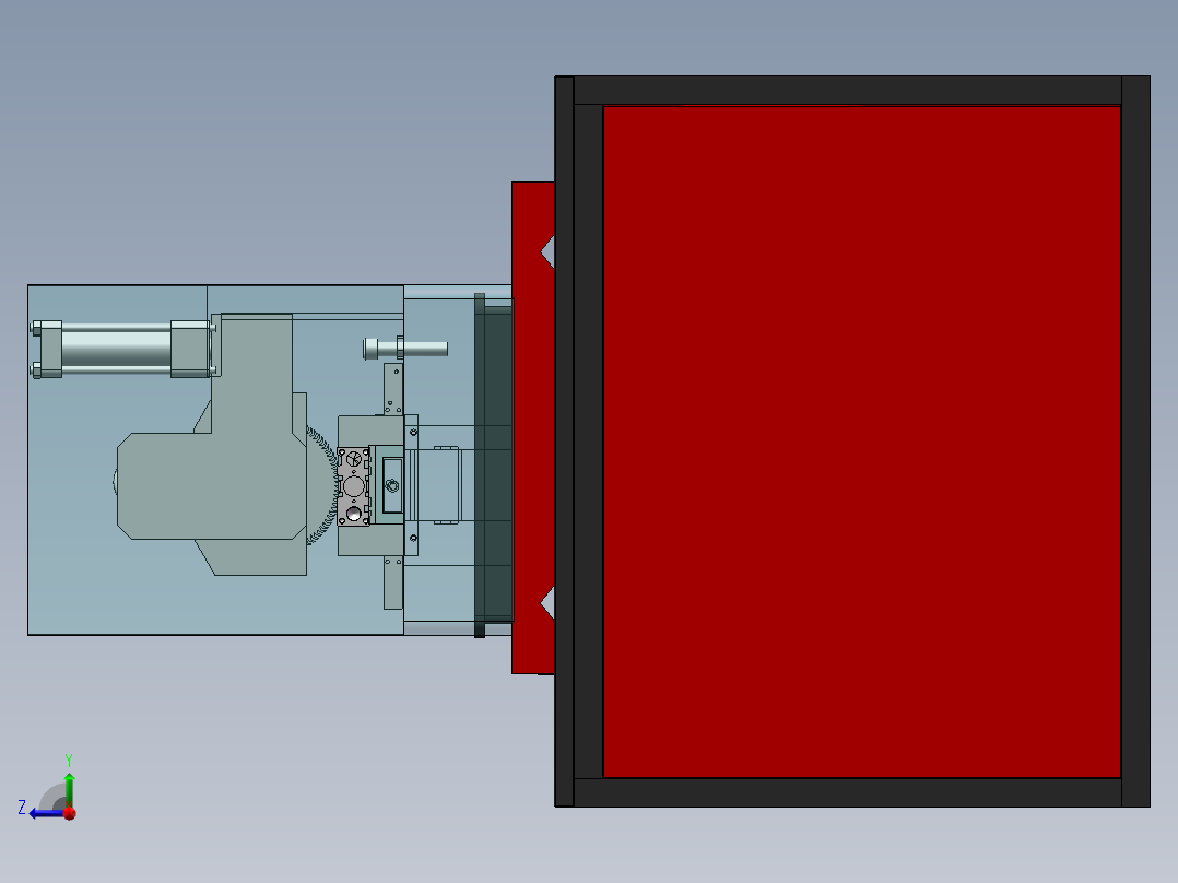 精密电子切割机sw17右视图