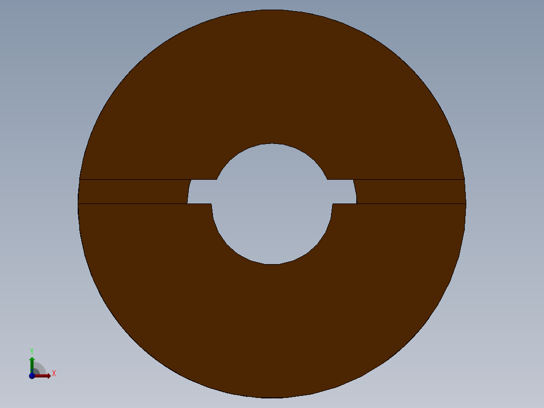 刀架系统前视图