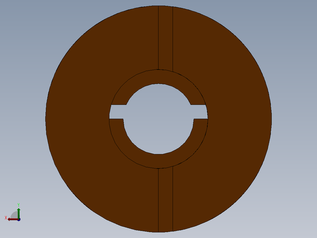 刀架系统后视图