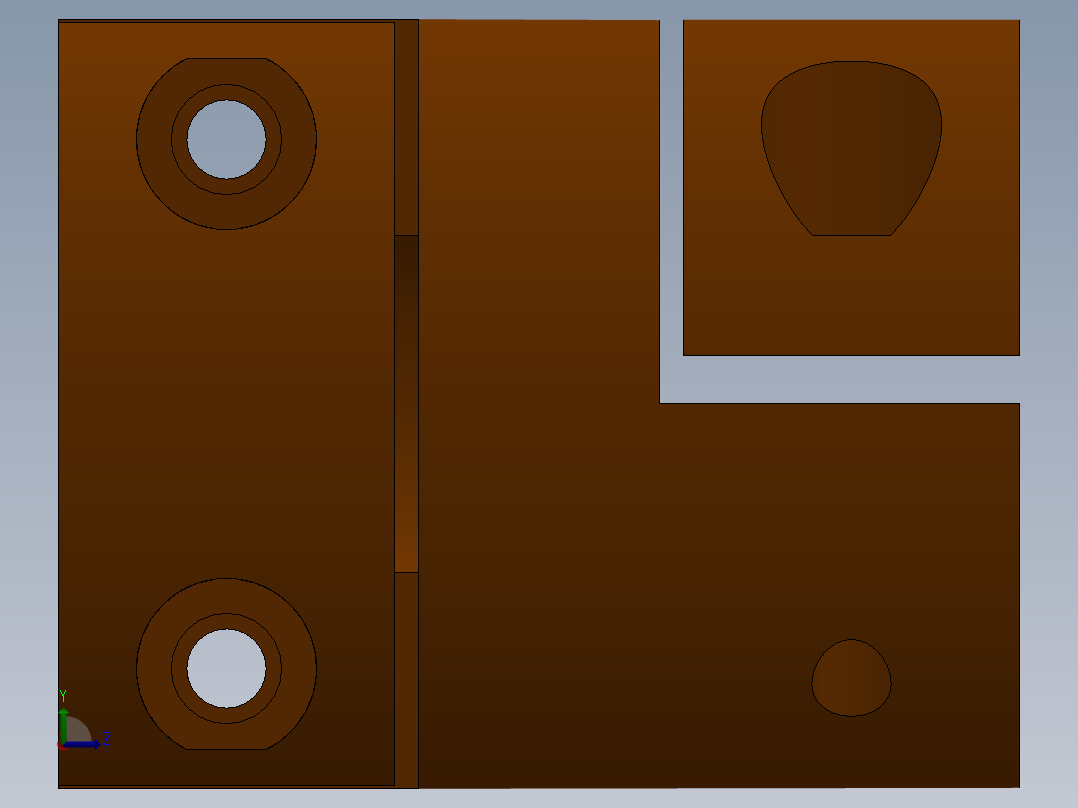 刀架系统左视图