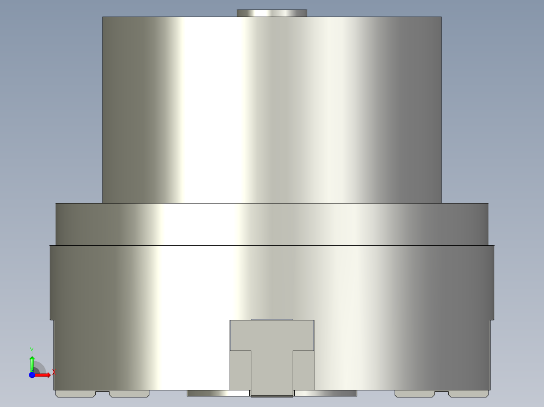 普通气爪PH02-125C前视图