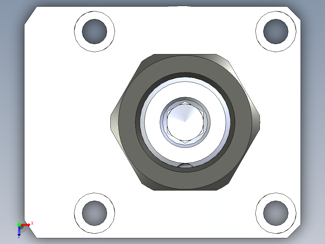 KOSMEKLHA0480-SR-Q40_R01多系列多零件图纸模型俯视图