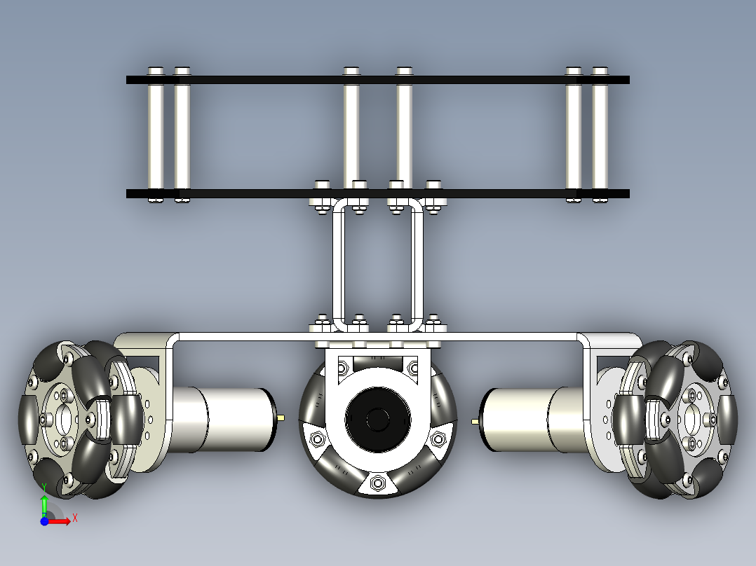 无人机器人 (2)前视图