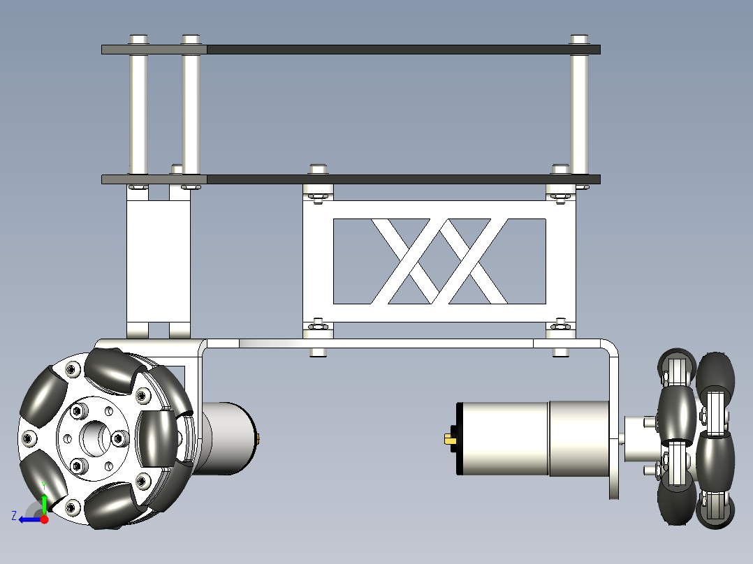 无人机器人 (2)右视图