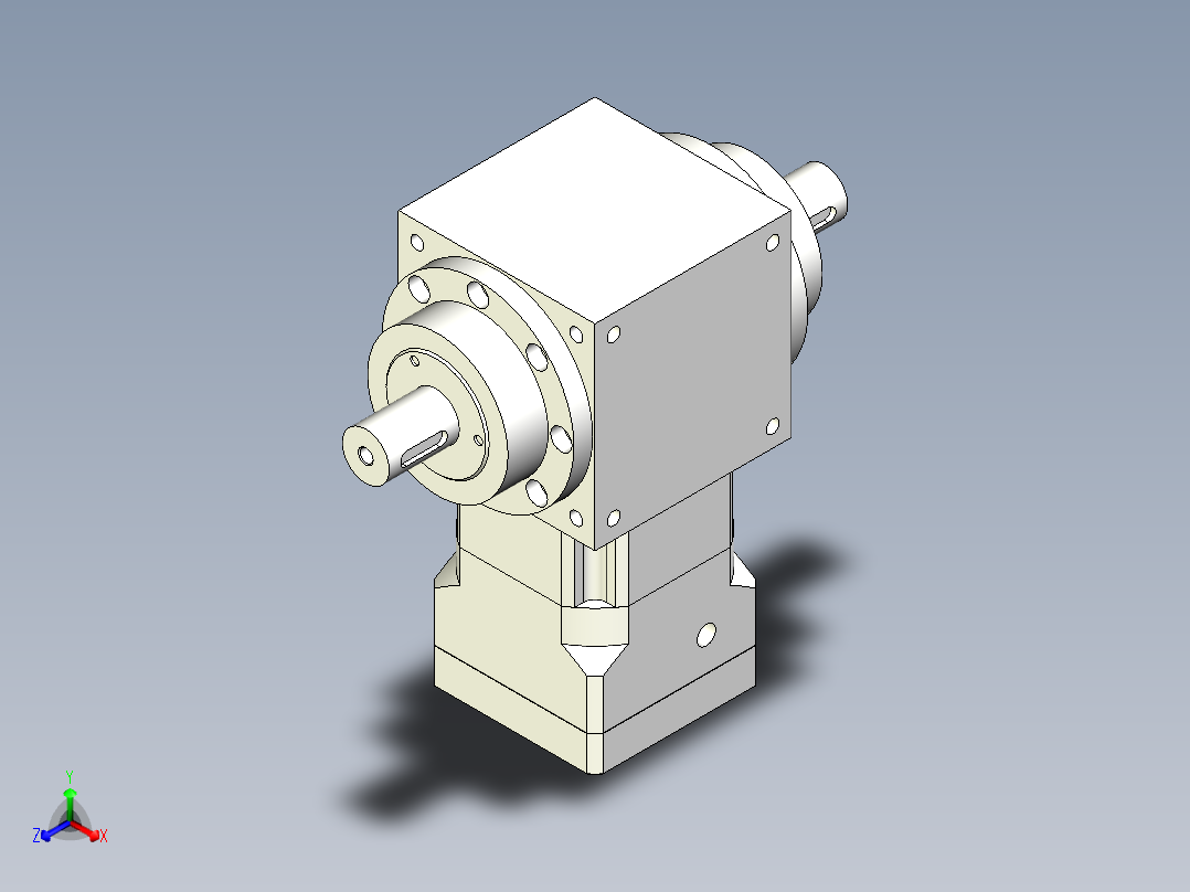 换向器PW210(双轴旋转方向不同） PGH180-L1 42-114.3-200-M12.stp