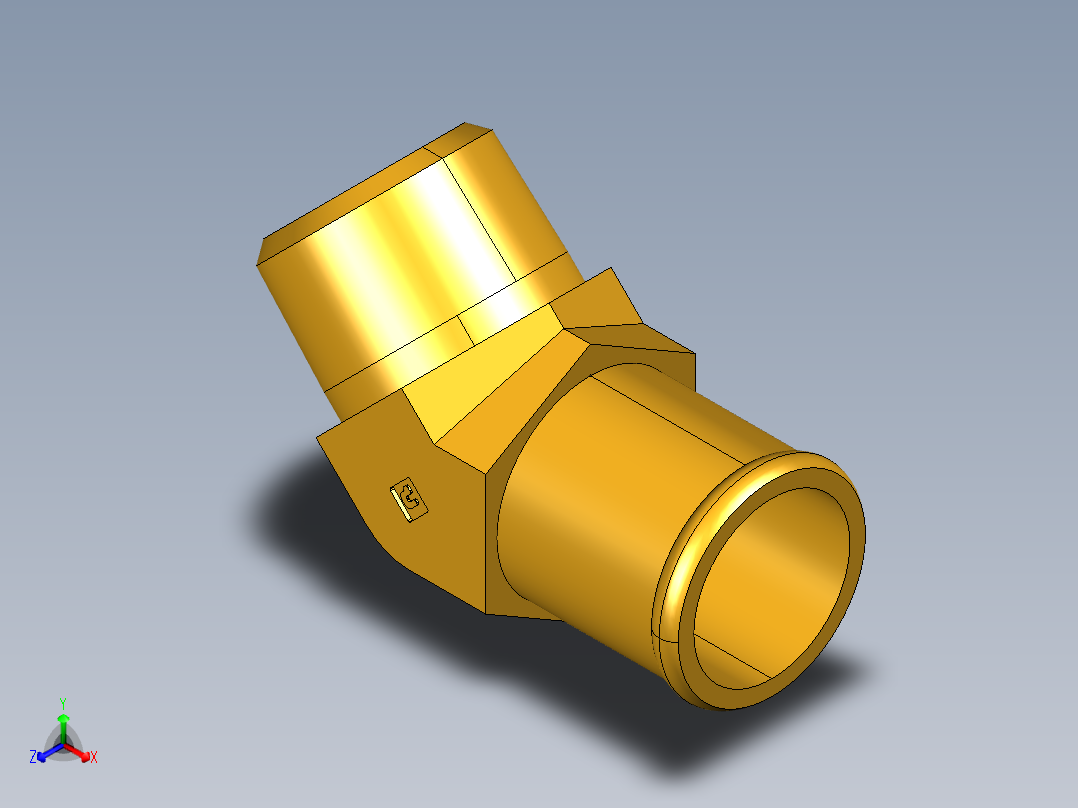 倒齿式工业管接头Beaded Hose Barb 45Deg Elbow Tube to Male Pipe 279HB-16-12