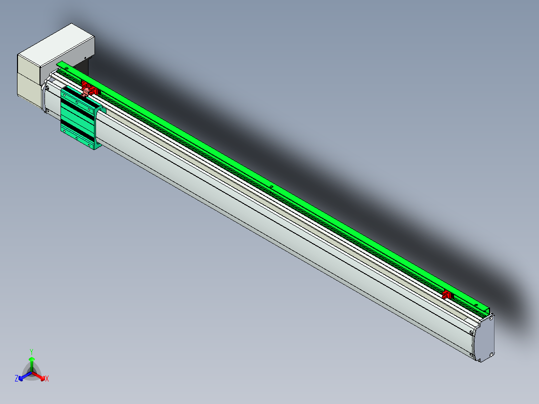 威洛博VBF10-L45-S1000-BRD-P40-C4正等轴测图