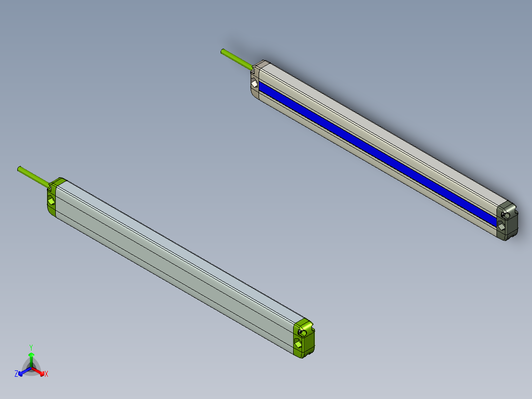 安全_区域传感器H2TLP2410_3D正等轴测图