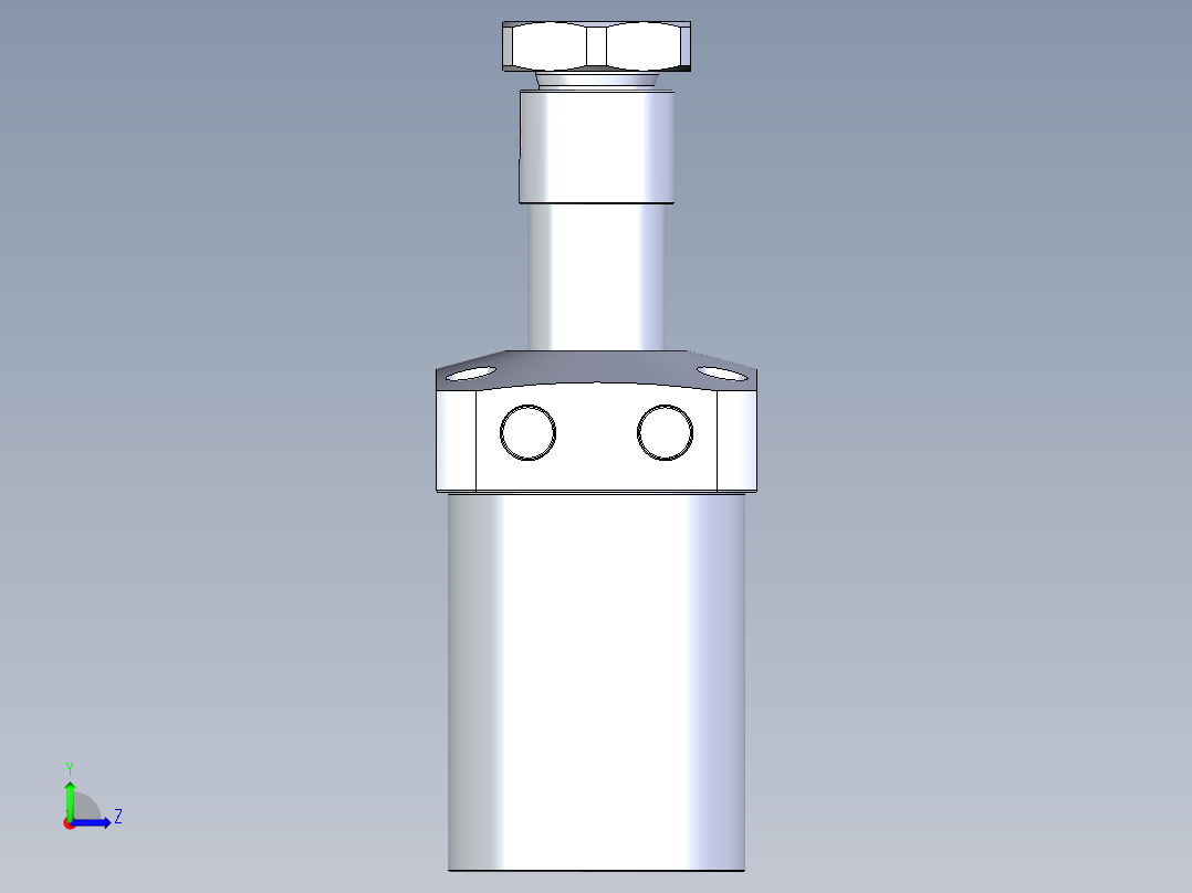 KOSMEKLHA0650-SL-Q20多系列多零件图纸模型左视图
