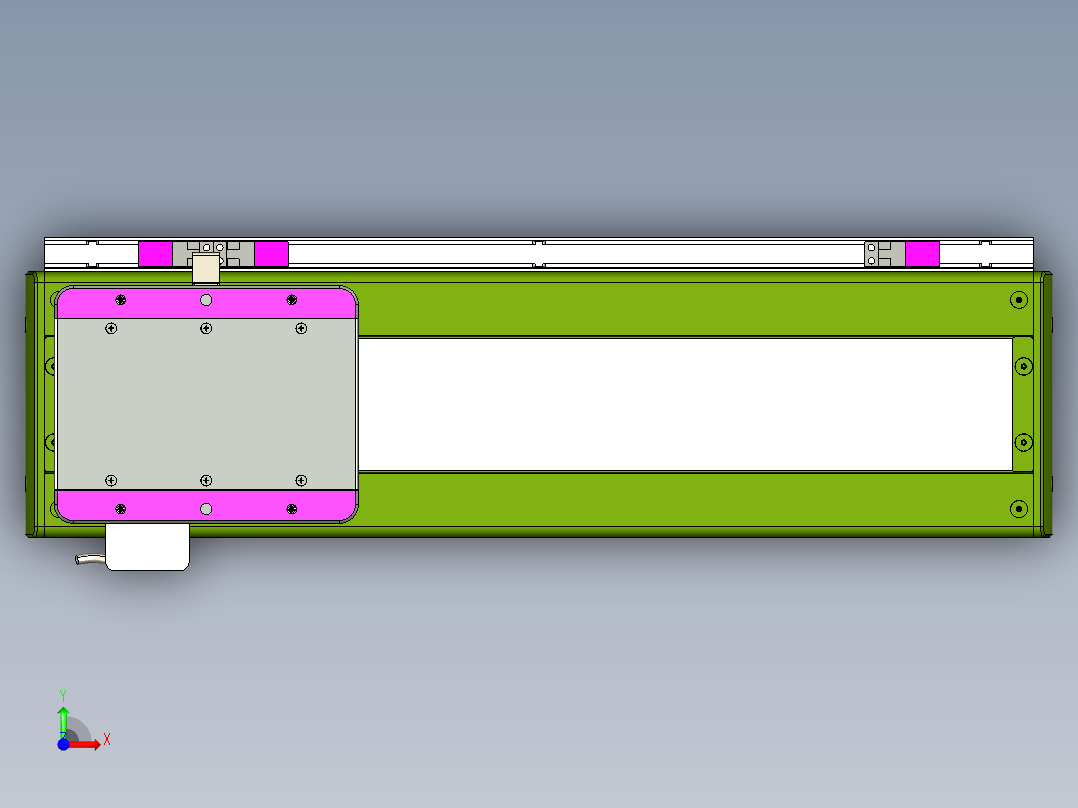 威洛博LC系列3d模型模组LC14S1Y-S350前视图