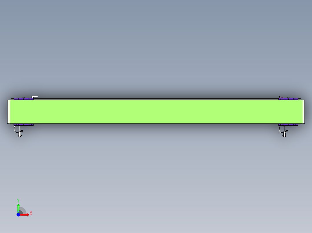 威洛博VL系列3d模型模组2VL22H2Y-S2250前视图