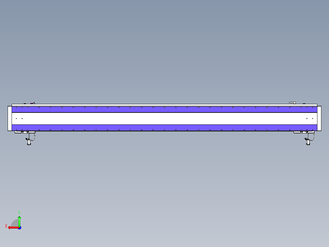 威洛博VL系列3d模型模组2VL22H2Y-S2250后视图