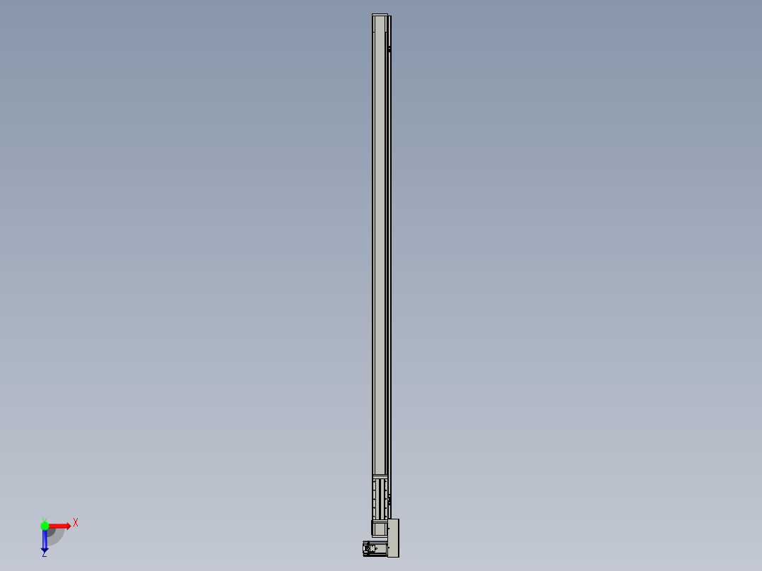 欧规系列-LB8-L75-S2300-BL-ZP75-C3俯视图