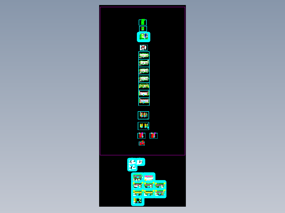 4430㎡6层学生公寓楼毕业设计（结构计算书、清单、施组147页，CAD图29张）