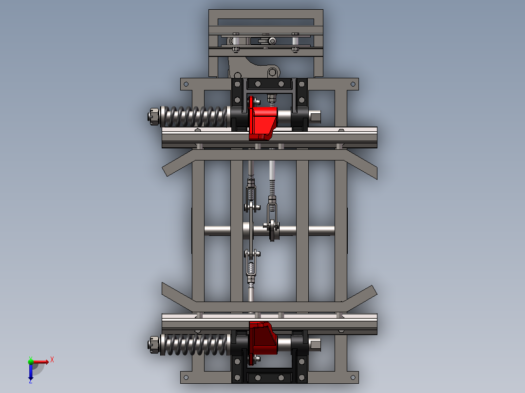阻车器模型 37531俯视图