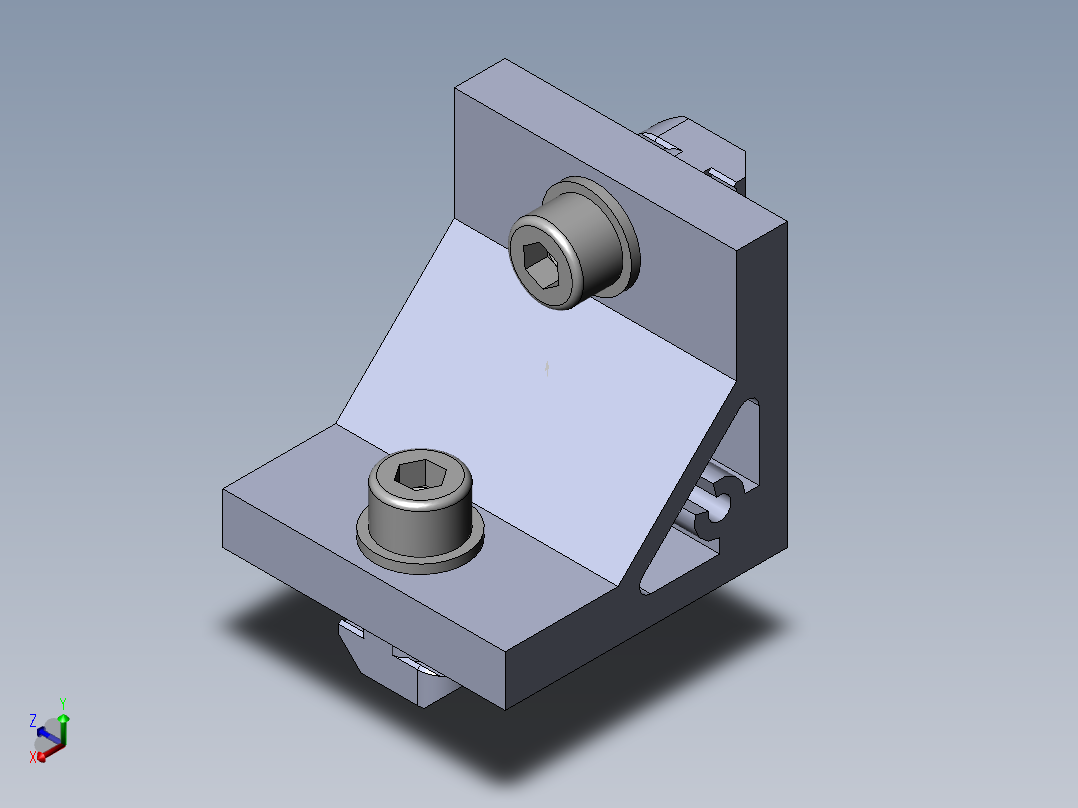 铝型材及其附件3.31.50.45.60.ST正等轴测图