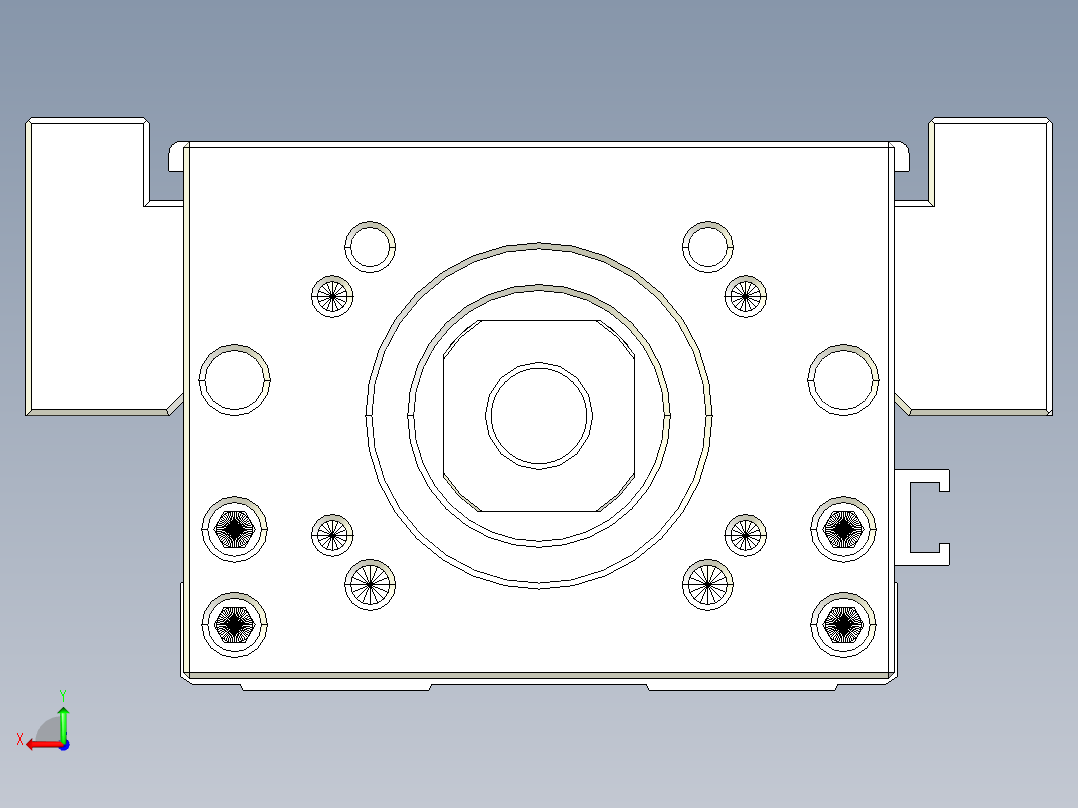 钢基模组-TPA-KNR-6005C-150A1-M-F0S0后视图