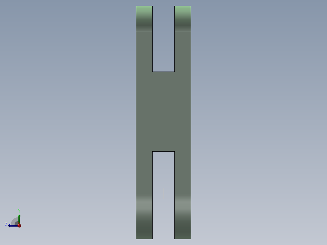 S6 联动板A右视图