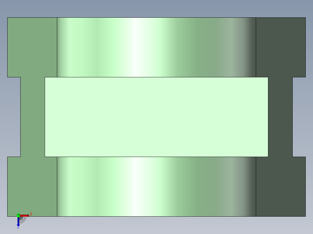 S6 联动板A俯视图