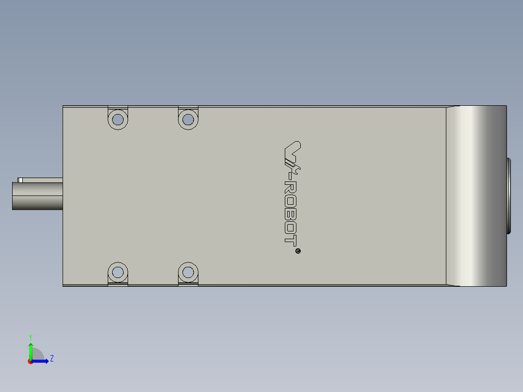 R旋转轴-R05左视图