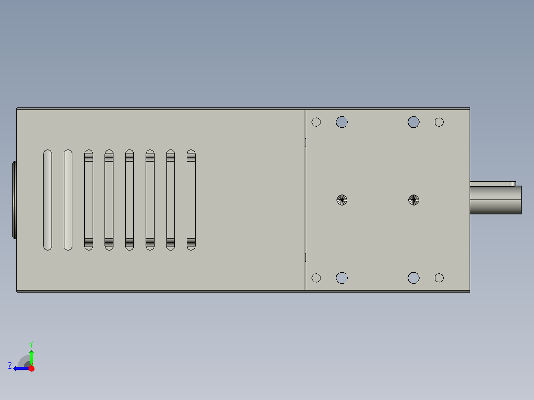 R旋转轴-R05右视图