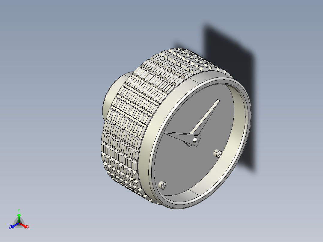 重力指示器MBT.50,GA11,MBT.70,GA12-3D多系列多零件图纸模型正等轴测图