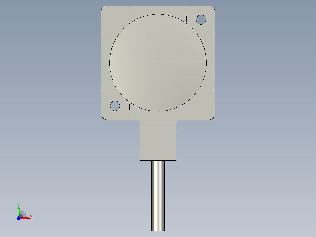 基恩士OP-42215_kc图纸模型前视图