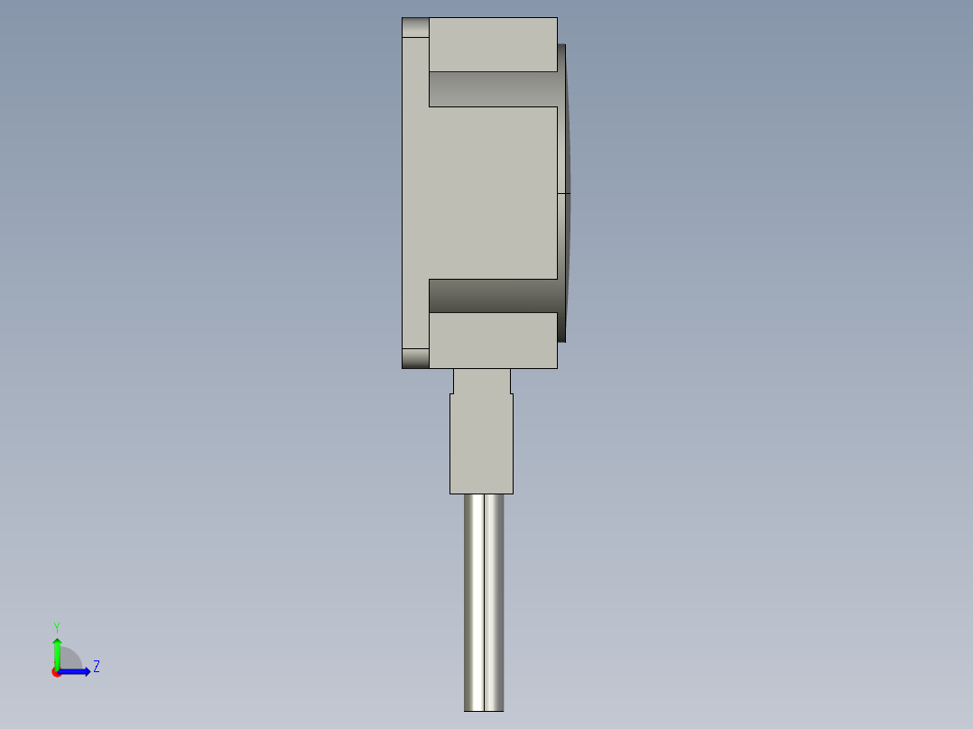 基恩士OP-42215_kc图纸模型左视图