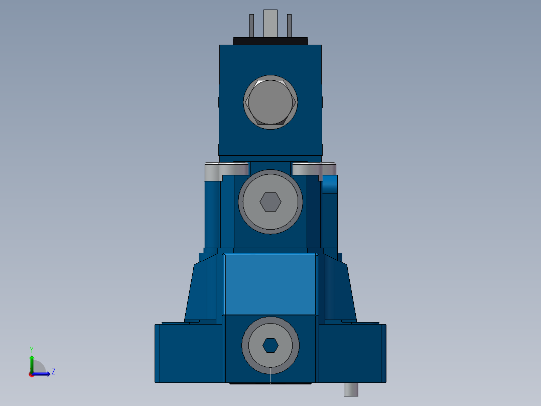 力士乐液压阀-DBW20B2左视图