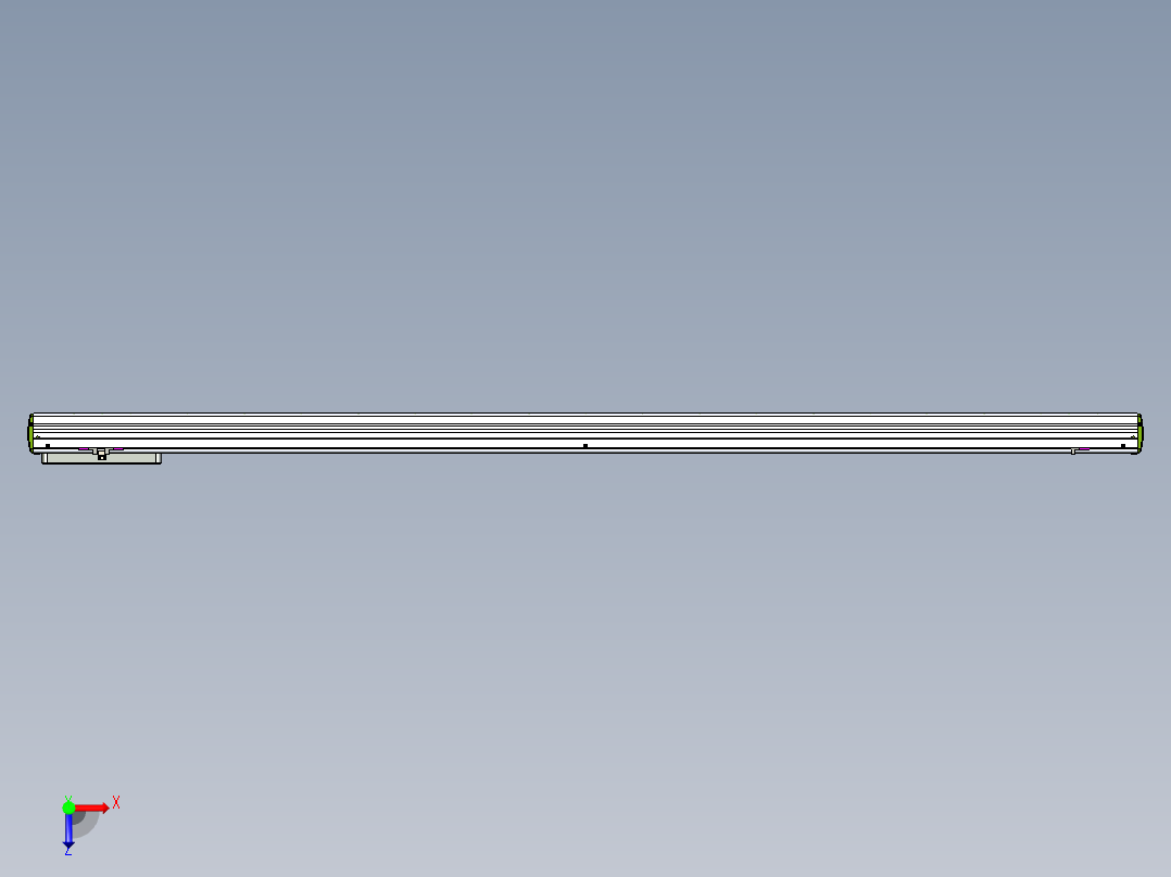 威洛博LC系列3d模型模组LC14S2Y-S1700俯视图