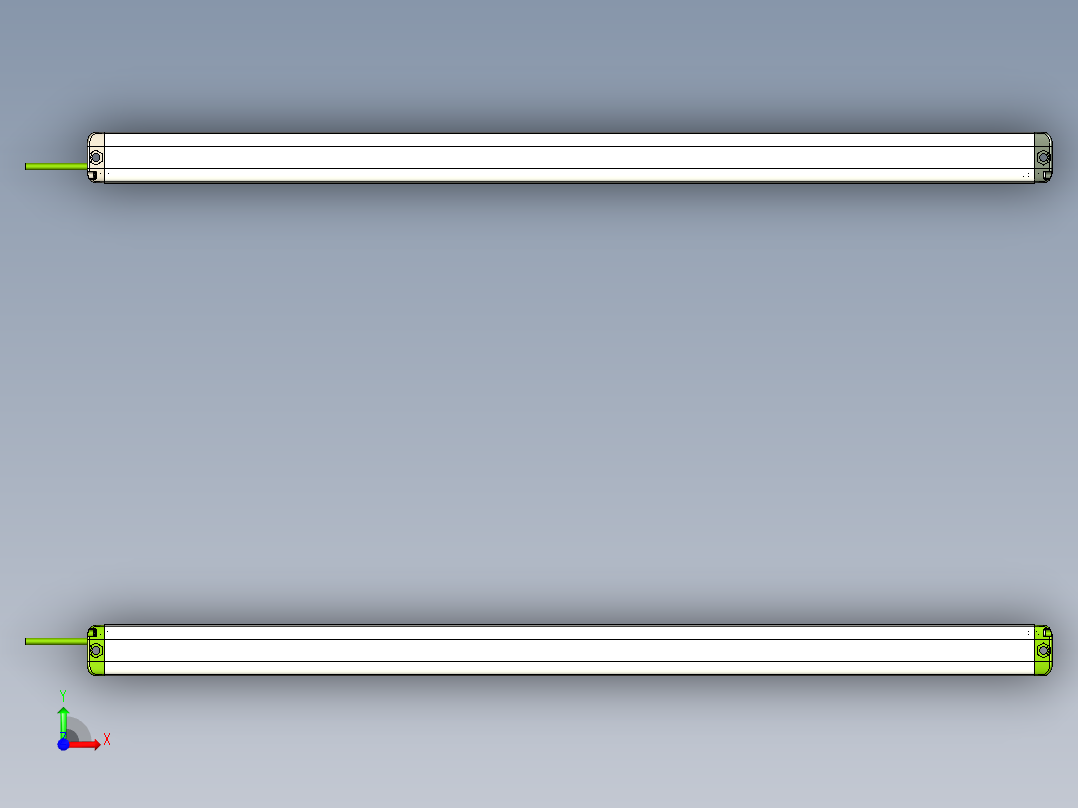 安全_区域传感器H2TLS2620_3D前视图
