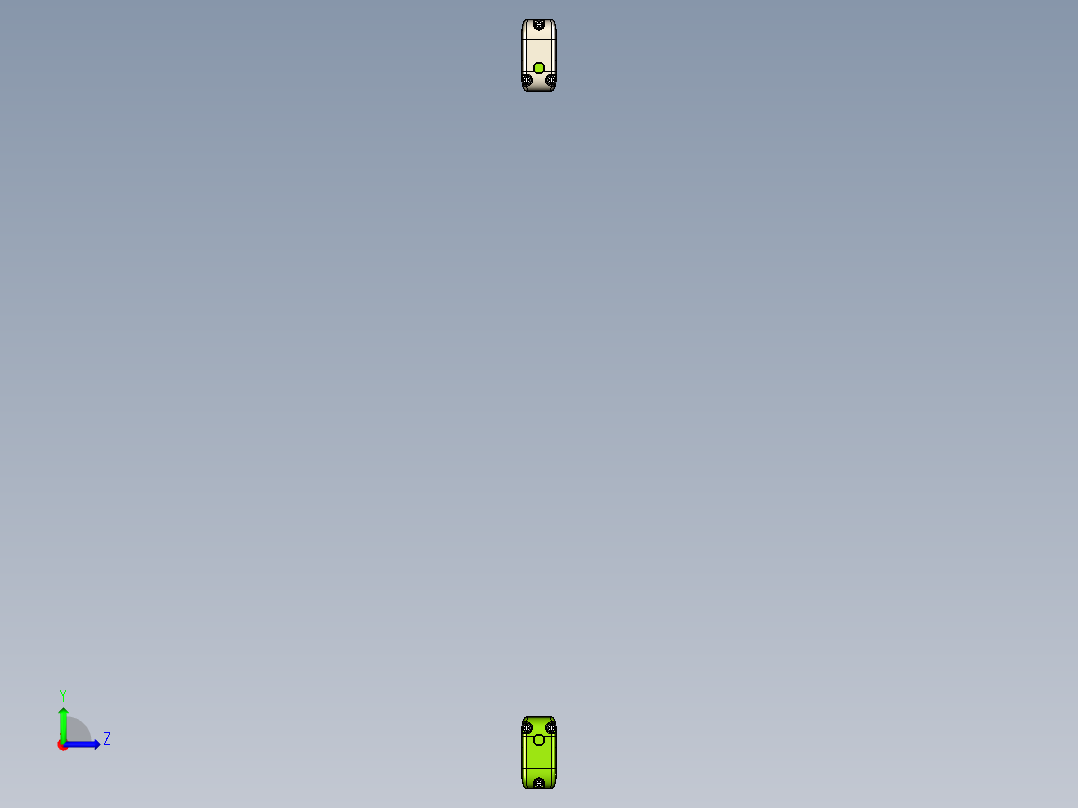 安全_区域传感器H2TLS2620_3D左视图