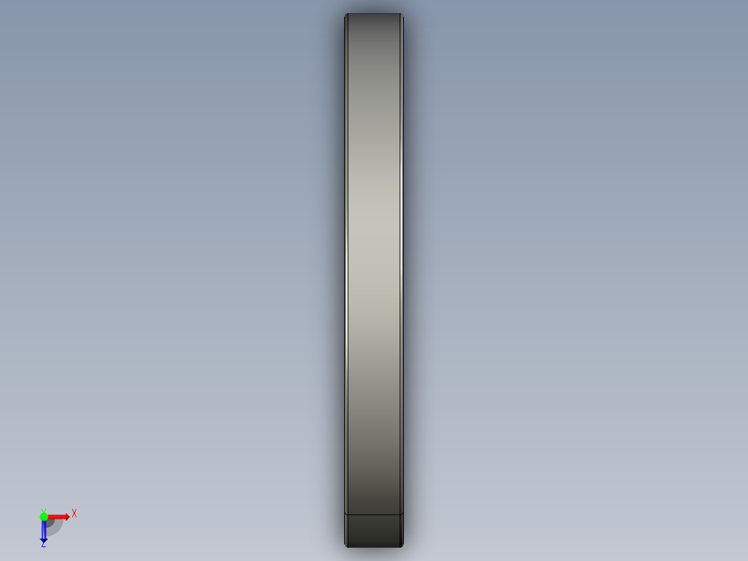 深沟球轴承16040俯视图