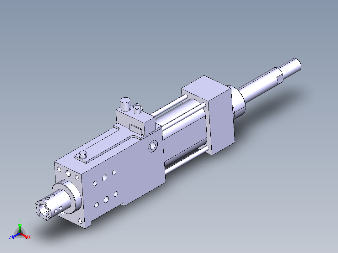德克斯TUNKERS气缸数模SZK_40_1_Z_A00_TUENKERS