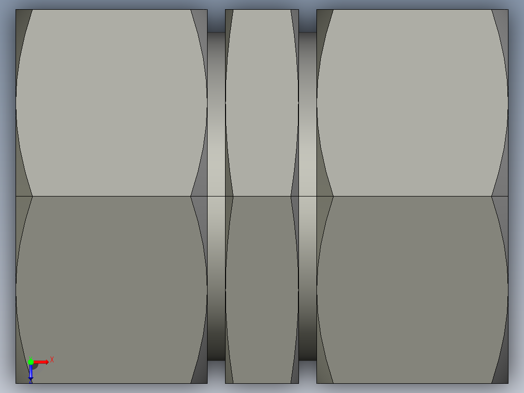 卡套式工业通用硬管接头EO Union G28ZLCF俯视图