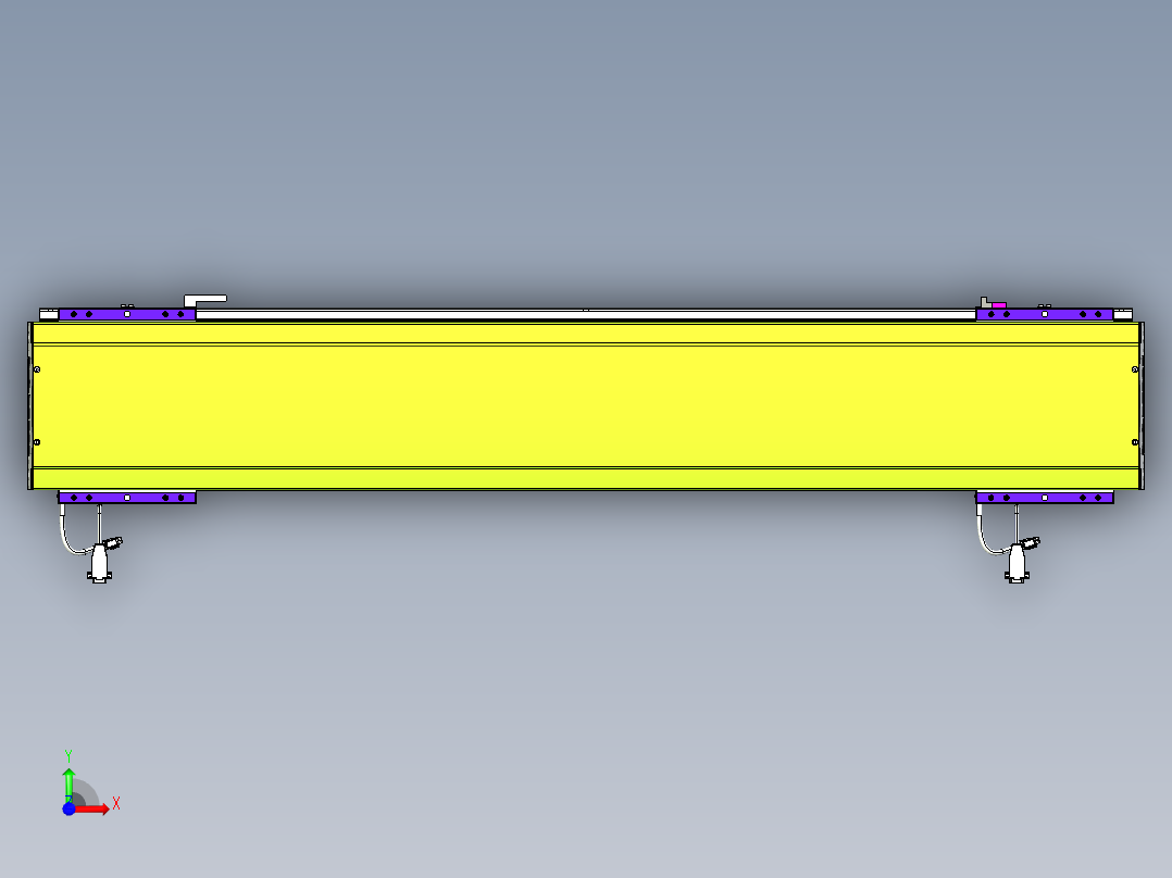 威洛博VL系列3d模型模组2VL22H2Y-S1000前视图