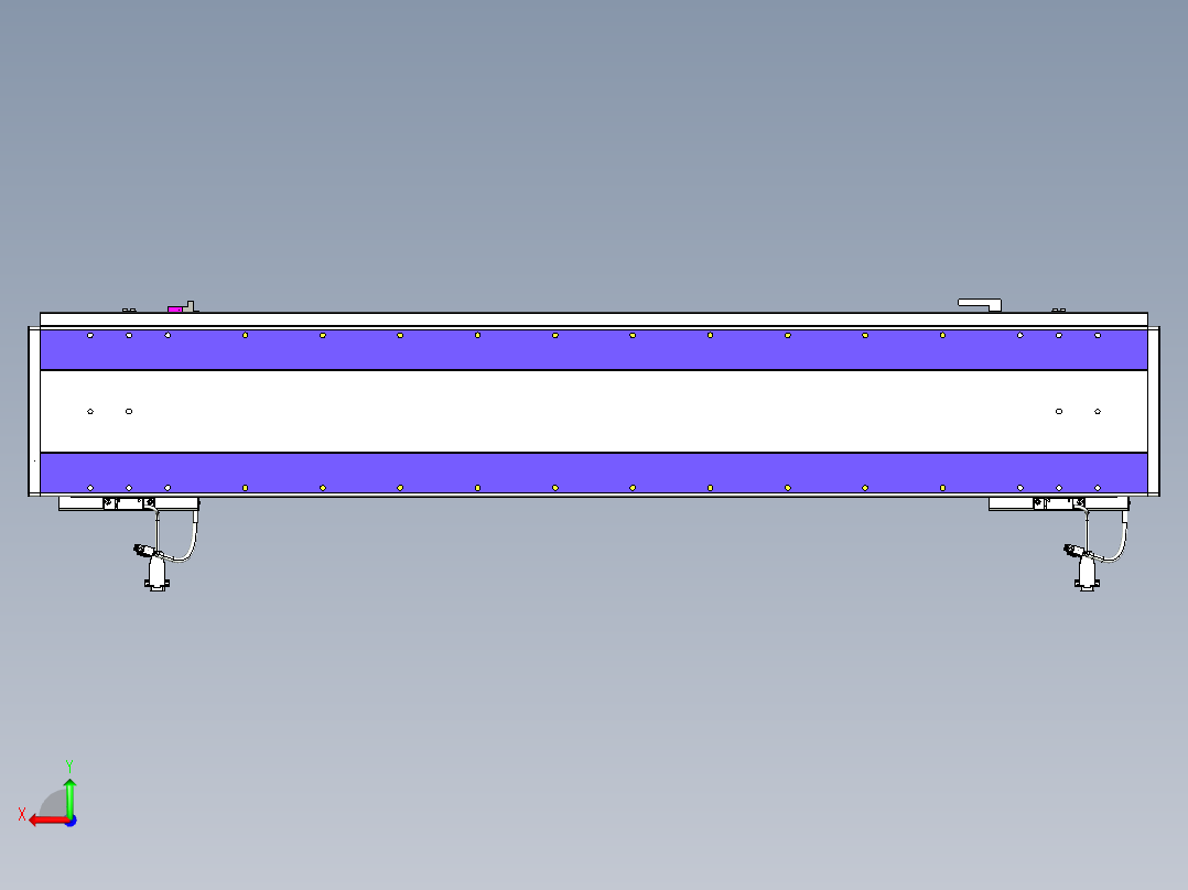 威洛博VL系列3d模型模组2VL22H2Y-S1000后视图