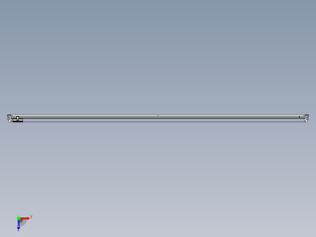威洛博VL系列3d模型模组VL17E1Y-S3150俯视图