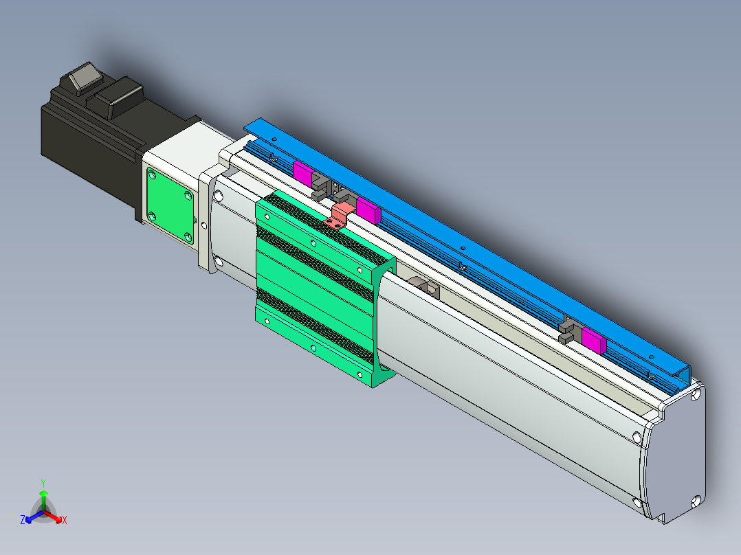 威洛博VF10-L16-C-S200-BC-P40-C4正等轴测图