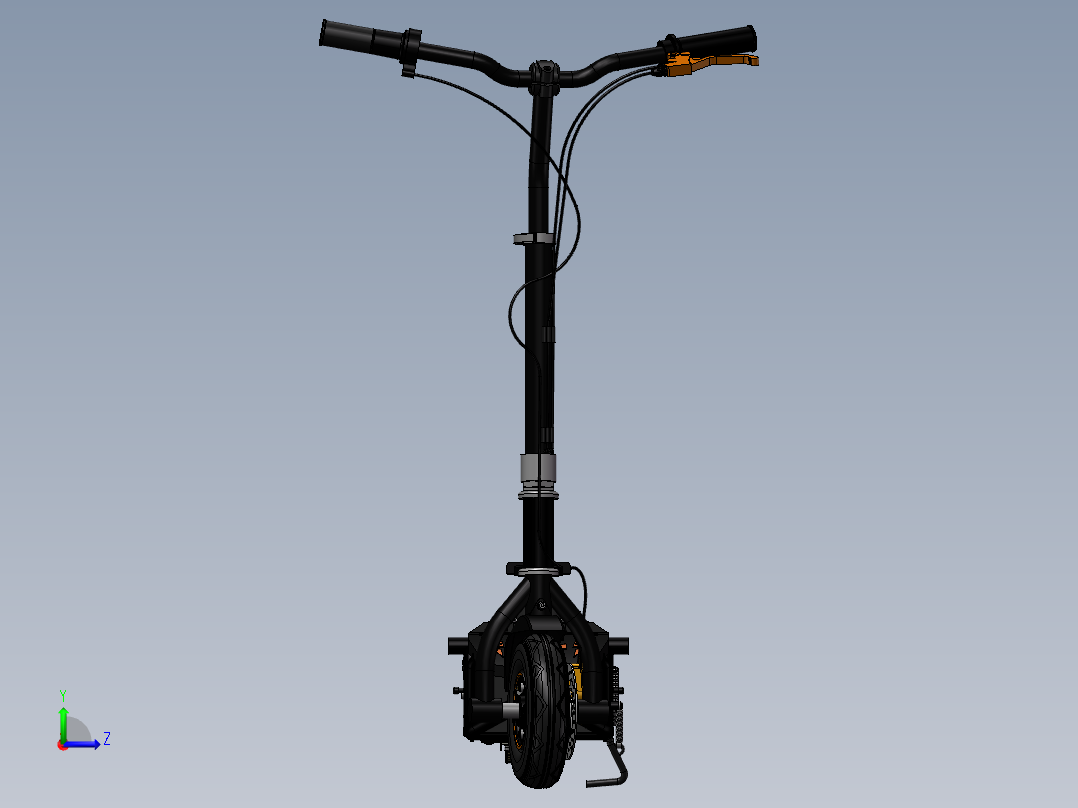 SXT300 超酷电动滑板车左视图