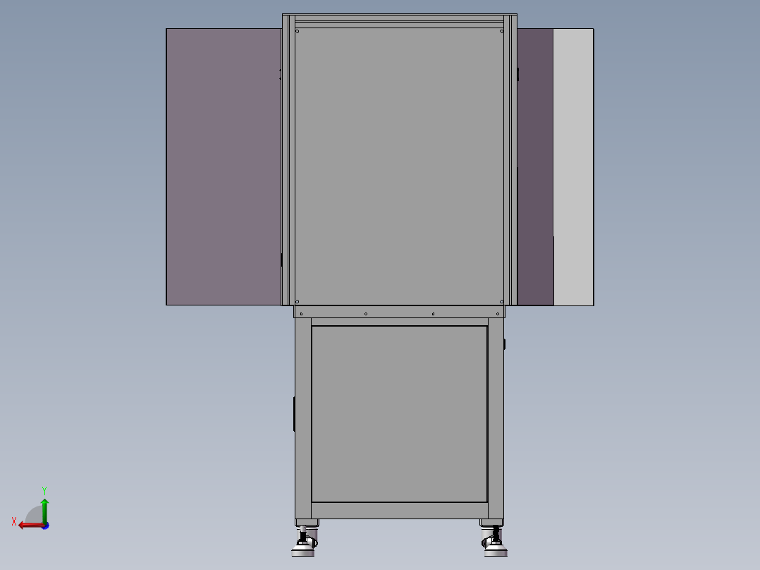 19-转盘式自动锁螺丝机后视图