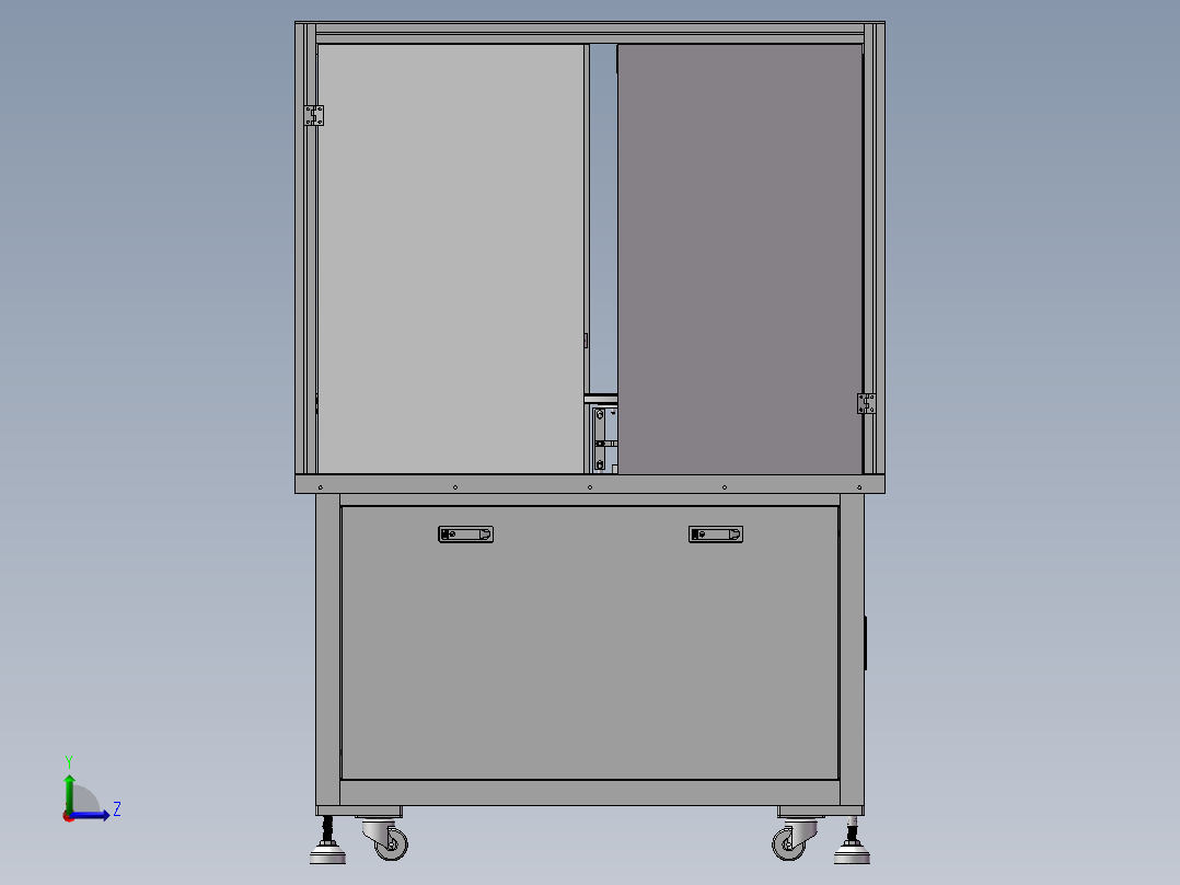 19-转盘式自动锁螺丝机左视图