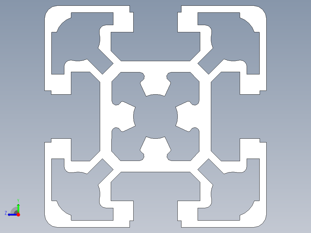 型材-BR 50X50L KJN993156.STEP右视图