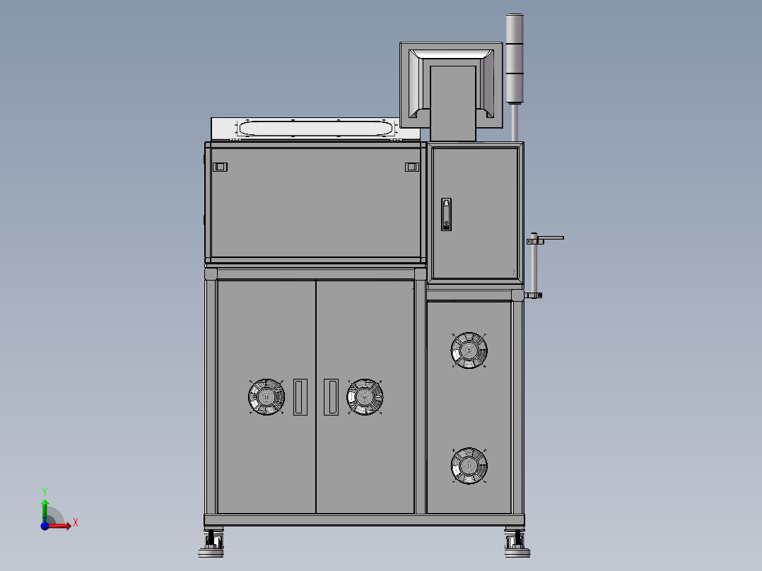 成熟的全自动LED分光机前视图
