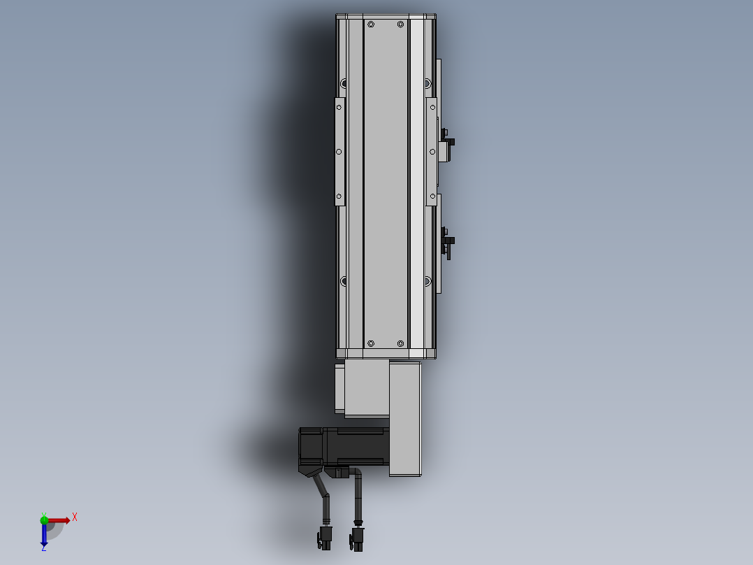 精密模组MT100-L78-100-R-M10-C4俯视图